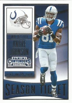 Andre Johnson Indianapolis Colts 2015 Panini Contenders NFL #32